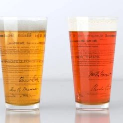 Well Told 18th And 21st Prohibition Amendment Pint Glasses 9 Well Told 18th And 21st Prohibition Amendment Pint Glasses