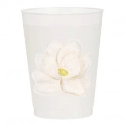 Sip Hip Hooray Magnolia Flower Reusable Cups
