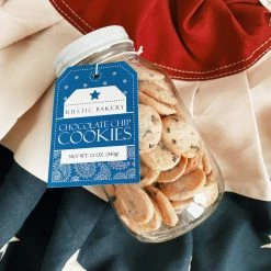 Rustic Bakery Mini Chocolate Chip Gift Jar Hostess Gifts