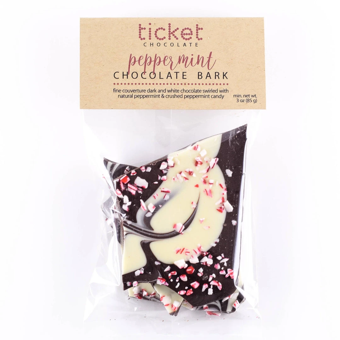 Ticket Chocolate Pantry + Barware Peppermint Chocolate Bark 4 Ticket Chocolate Pantry + Barware Peppermint Chocolate Bark