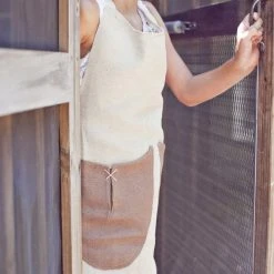 Heirloomed: Child Apron - Cozy Cupped Cocoa