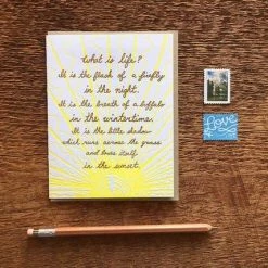 Noteworthy Paper & Press Crowfoot Quote Card Paper Goods