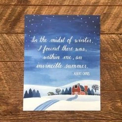 Noteworthy Paper & Press Paper Goods Camus Quote Card