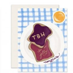 Slightly Stationery Slightly Stationary So Jelly Card