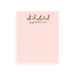 Slightly Stationery Get Your Ducks In A Row Notepad