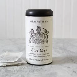 Oliver Pluff & Company Earl Grey Teabag Tin