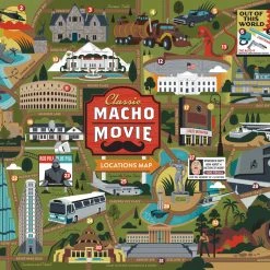 True South Puzzle: Macho Movies Gifts For Him