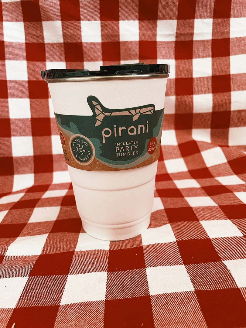 Pirani Life Gifts Under $30 Stainless Steel Insulated 16oz Tumbler - White 3 Pirani Life Gifts Under $30 Stainless Steel Insulated 16oz Tumbler - White