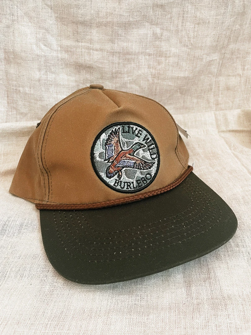 Hats Burlebo: Waxed Canvas Duck Hat 3 Hats Burlebo: Waxed Canvas Duck Hat