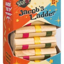 Toysmith Puzzles + Games Jacob's Ladder Retro Wooden Puzzle 11 Toysmith Puzzles + Games Jacob's Ladder Retro Wooden Puzzle