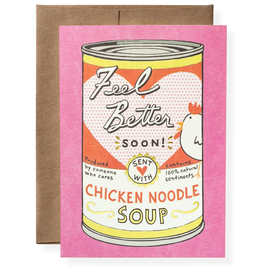 Karen Adams Designs Chicken Soup Greeting Card Paper Goods 4 Karen Adams Designs Chicken Soup Greeting Card Paper Goods