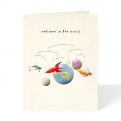Felix Doolittle Out Of This World Baby Card