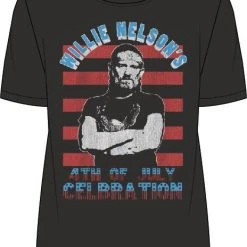 Midnight Rider Willie Nelson 4th Of July Tee