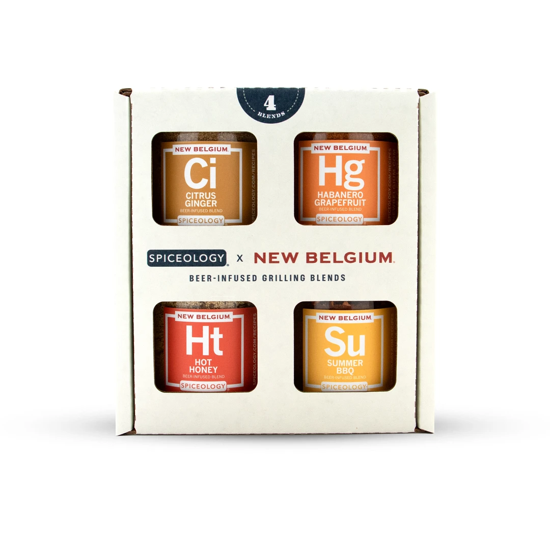 Spiceology: New Belgium Brewery 4-Pack Ultimate Cookout Flight 5 Spiceology: New Belgium Brewery 4-Pack Ultimate Cookout Flight