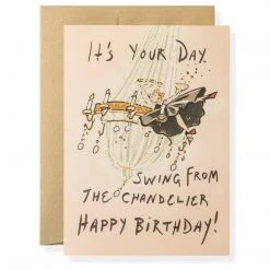 Karen Adams Designs Chandelier Greeting Card Paper Goods