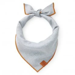 The Foggy Dog Upcycled Denim Dog Bandana - Small