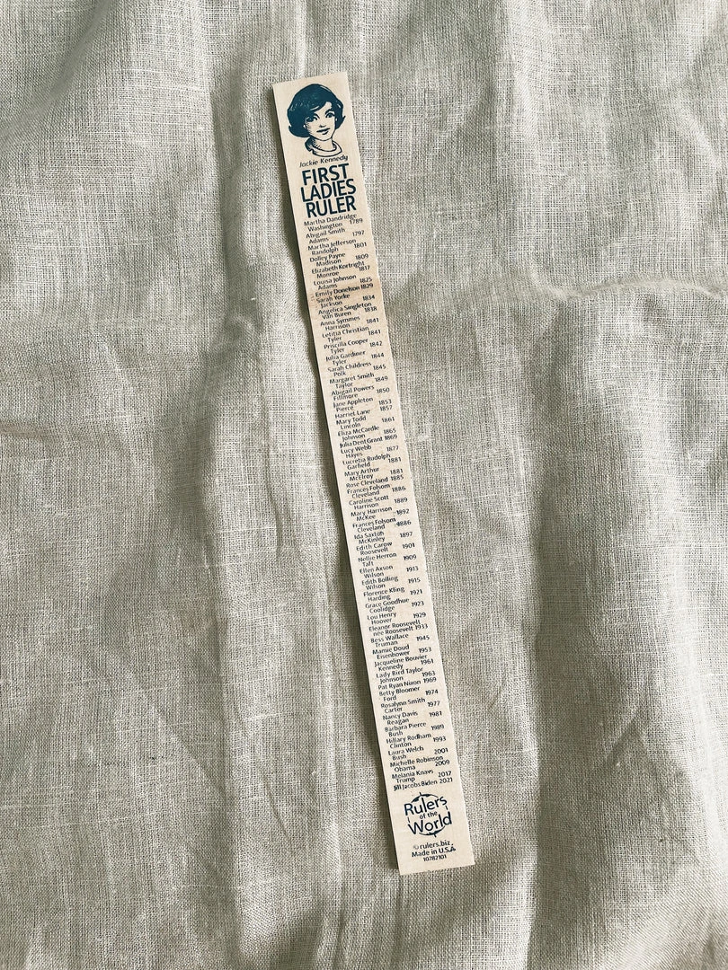 Channel Craft First Ladies Ruler Paper Goods 3 Channel Craft First Ladies Ruler Paper Goods