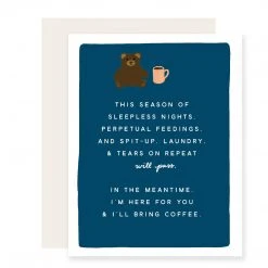 Slightly Stationery I'll Bring Coffee Card