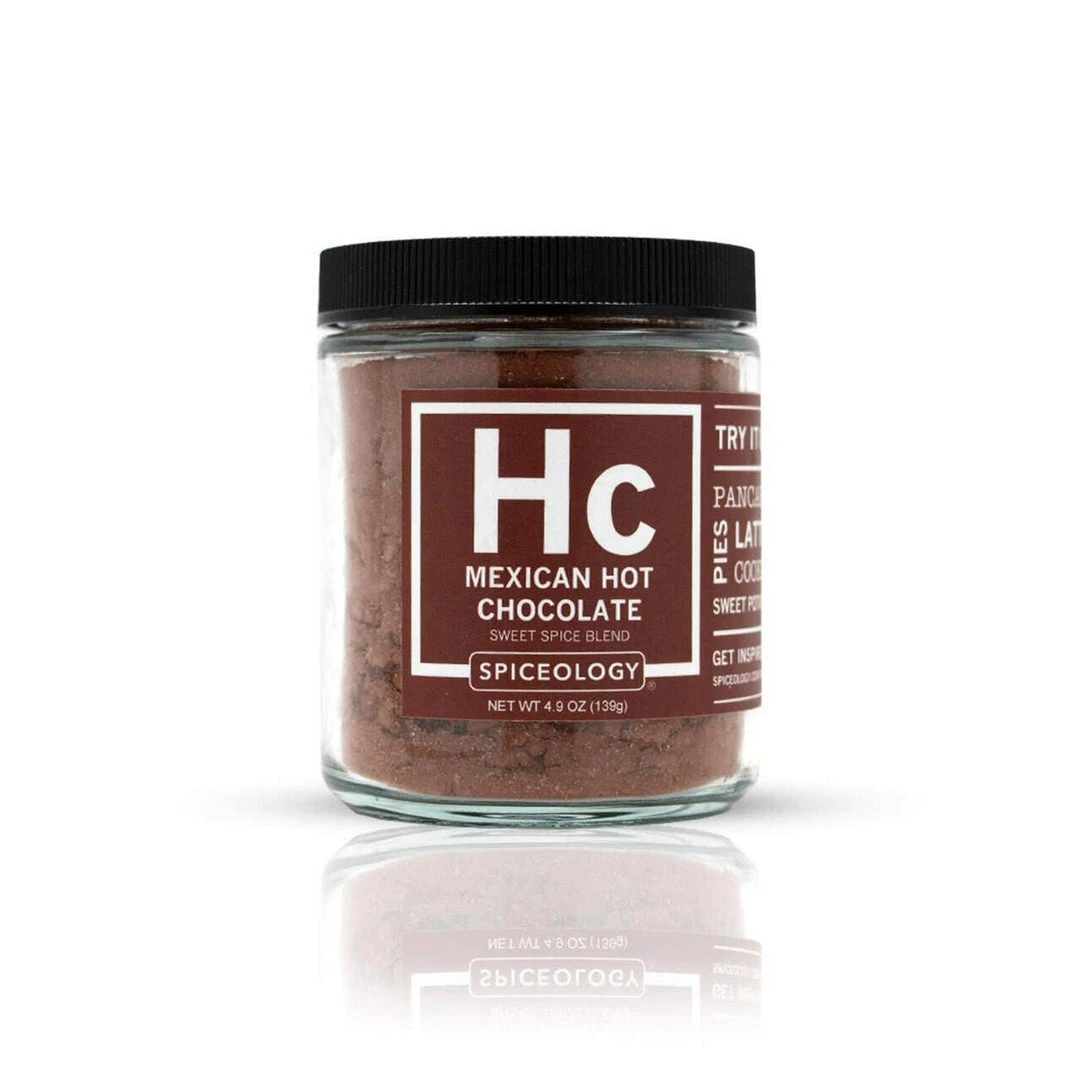Spiceology: Mexican Hot Chocolate Glass Jar 4 Spiceology: Mexican Hot Chocolate Glass Jar