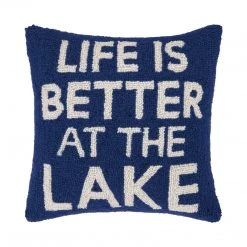 Peking Handicraft Life Is Better At The Lake Hook Pillow