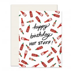 Slightly Stationery Hot Stuff Birthday Card Slightly Stationary