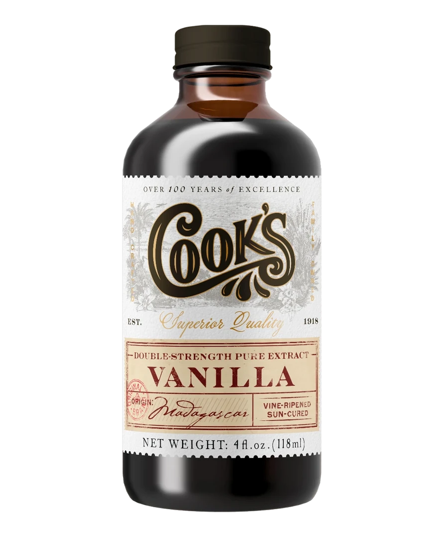 Cook Flavoring Company Pantry + Barware Pure Madagascar Vanilla Extract 4 Cook Flavoring Company Pantry + Barware Pure Madagascar Vanilla Extract