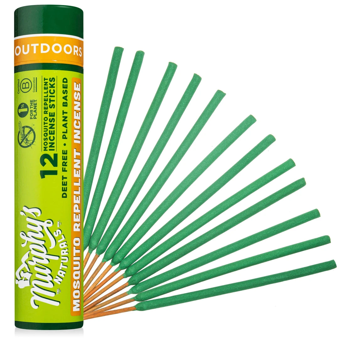 Murphy's Naturals Mosquito Repellent Incense Sticks 12 Ct Outdoors + Grilling 4 Murphy's Naturals Mosquito Repellent Incense Sticks 12 Ct Outdoors + Grilling