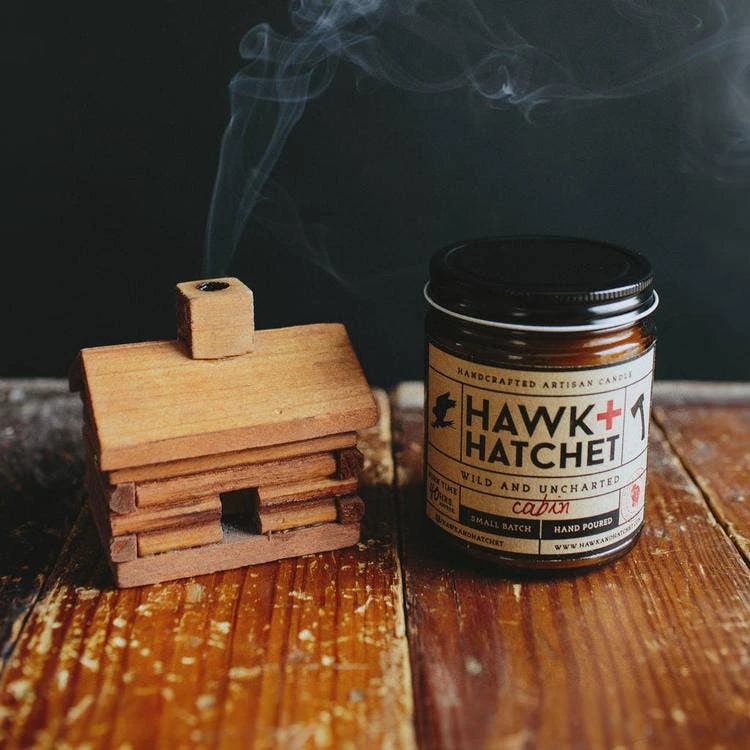 Hawk + Hatchet: Cabin Candle 4 Hawk + Hatchet: Cabin Candle