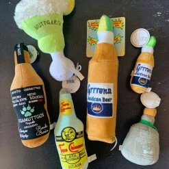 Haute Diggity Dog Tequila + Tex Mex Puptron Tequila Dog Toy