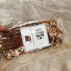 Bourbon Barrel Foods Bourbon Smoked Pepper Bacon