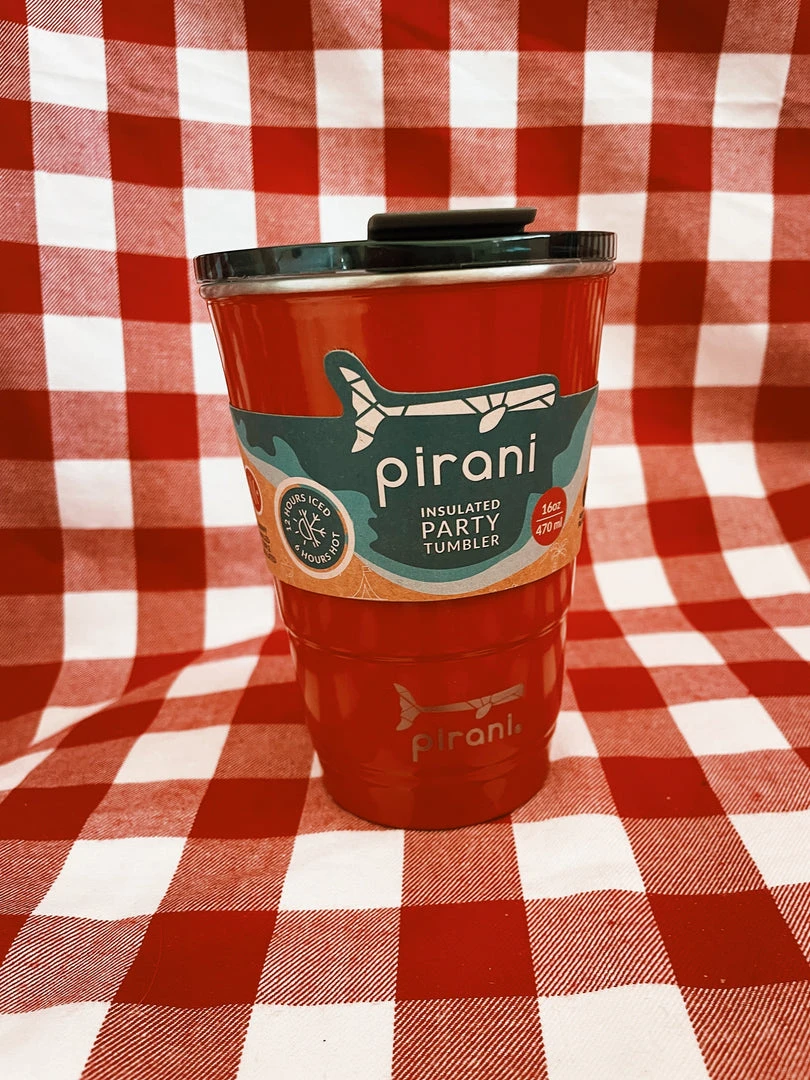 Pirani Life Stainless Steel Insulated 16oz Tumbler - Red 3 Pirani Life Stainless Steel Insulated 16oz Tumbler - Red