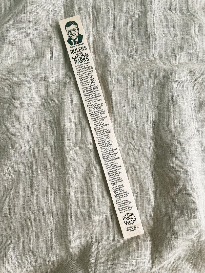 Channel Craft National Parks Ruler 3 Channel Craft National Parks Ruler