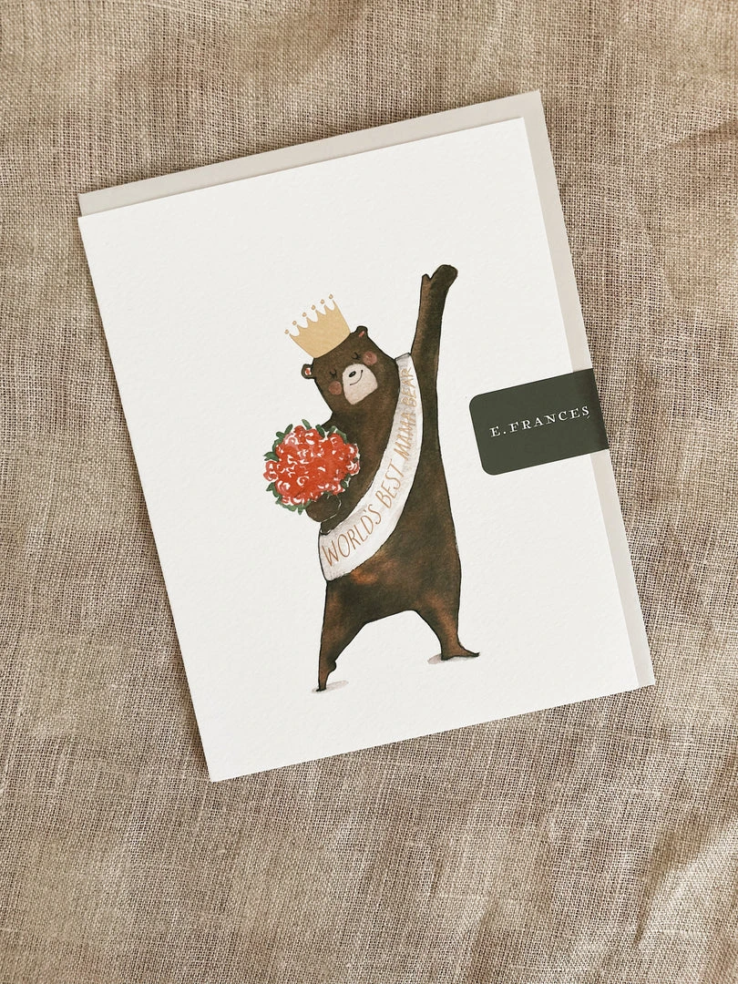 E Frances Paper Paper Goods Mama Bear Greeting Card 3 E Frances Paper Paper Goods Mama Bear Greeting Card