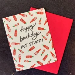 Slightly Stationery Hot Stuff Birthday Card Slightly Stationary