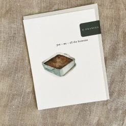 E Frances Paper All The Brownies Greeting Card