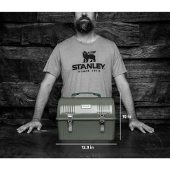 Stanley: Classic Lunch Box - 10 Qt (Green) Gifts For Him