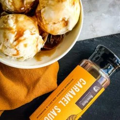 Bourbon Barrel Foods Caramel Sauce W/ Bourbon Smoked Sea Salt & Bourbon