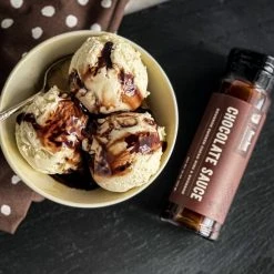 Bourbon Barrel Foods Pantry + Barware Chocolate Sauce W/ Bourbon Smoked Cacao Nibs & Bourbon