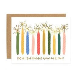 1canoe2 | One Canoe Two Paper Co. Birthday Candle Card