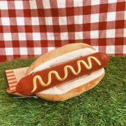 P.L.A.Y. Pet Lifestyle And You Hot Dog Dog Toy 4th Of July Weekend