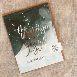 1canoe2 | One Canoe Two Paper Co. Starry Sky Congrats Card