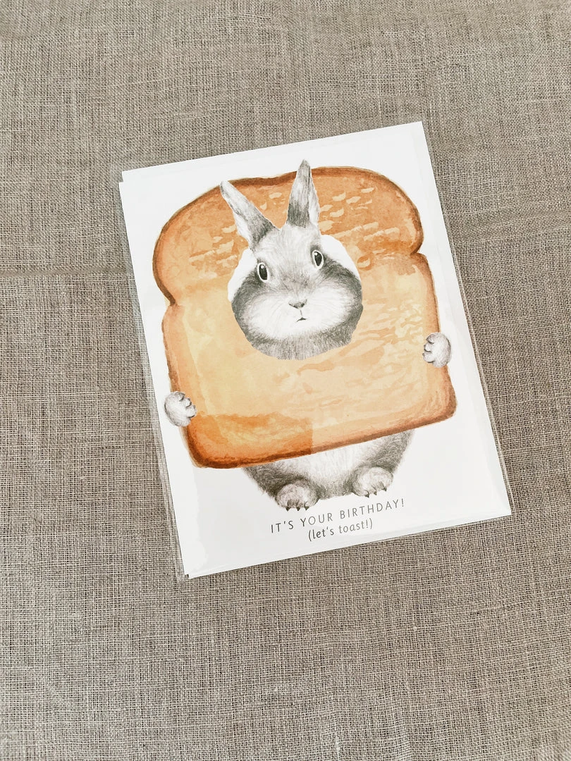 Dear Hancock Paper Goods Let's Toast Card 3 Dear Hancock Paper Goods Let's Toast Card