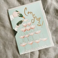 Karen Adams Designs Veuve Greeting Card