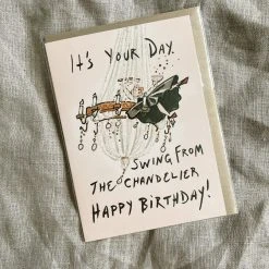 Karen Adams Designs Chandelier Greeting Card Paper Goods