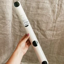 My Mind’s Eye Cream With Black Dots Table Runner Kitchenware