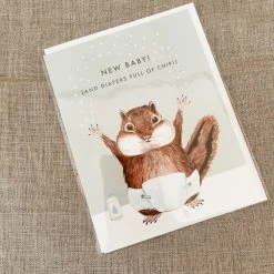 Dear Hancock Diapers Full Of Chip Card