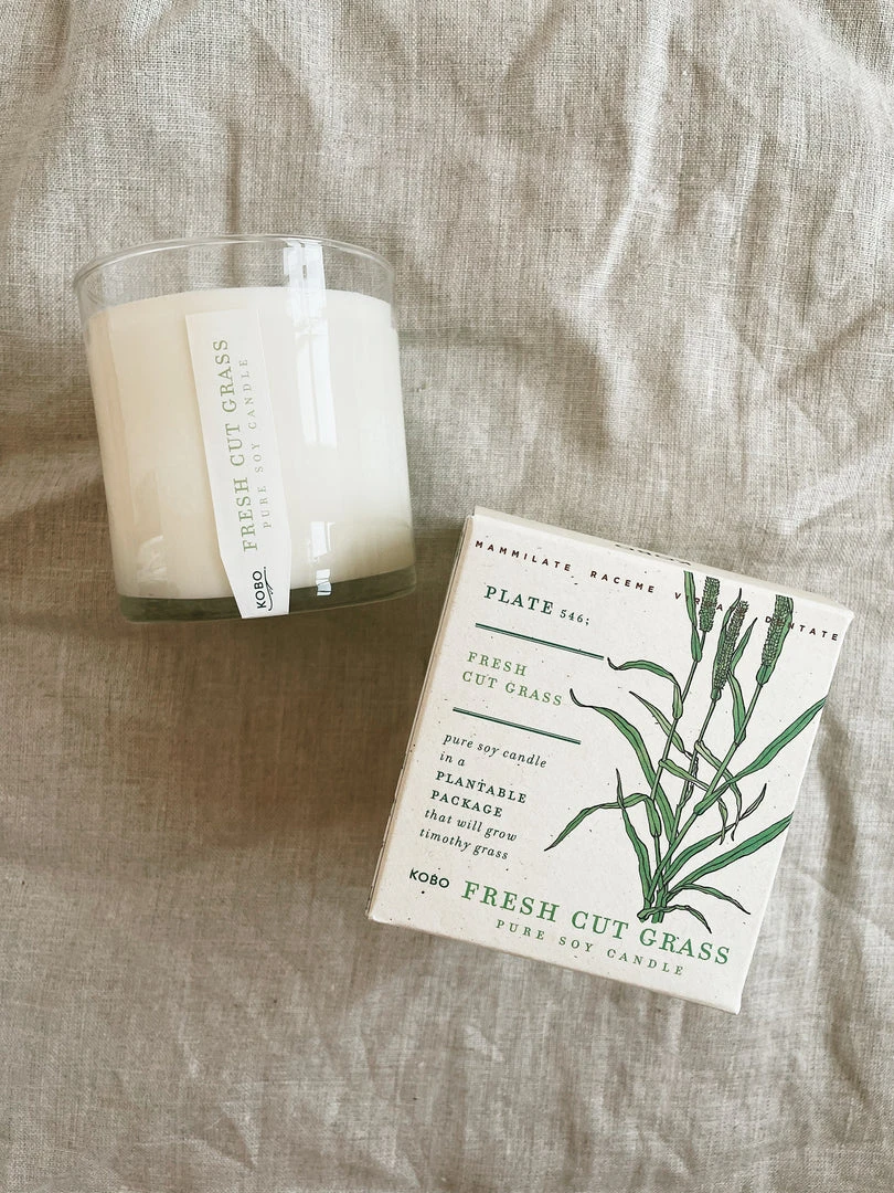 KOBO PTB Collection Fresh Cut Grass Candle 3 KOBO PTB Collection Fresh Cut Grass Candle