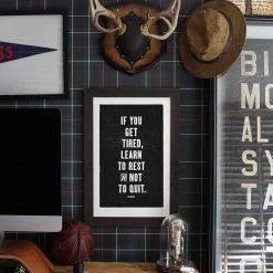 Old Try: Learn To Rest Print - 13x20