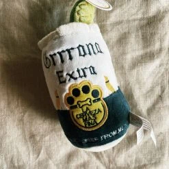 Haute Diggity Dog Grrrona Can Dog Toy Lake