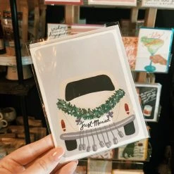 Slightly Stationery Wedding Gifts Getaway Car Card